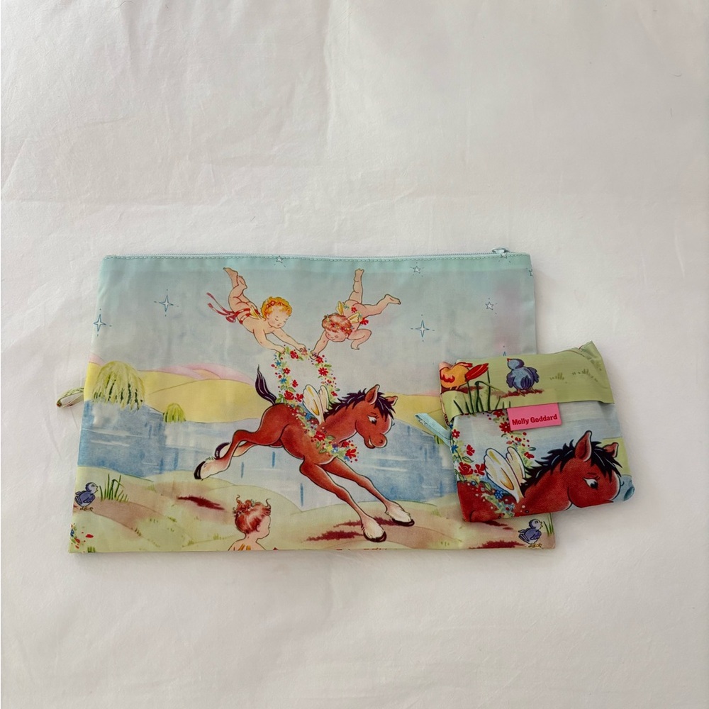 BAGGU x Molly Goddard - Zip Pouch & Standard Reusable Bundle